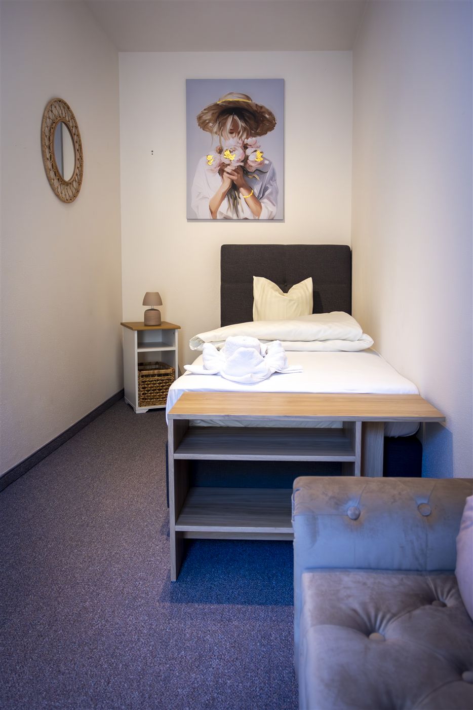 Separates Einzelzimmer des Familienzimmers